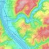 Mappa topografica 56112, altitudine, rilievo