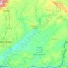 Mappa topografica Idanha-a-Nova, altitudine, rilievo