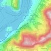 Mappa topografica Sulzano, altitudine, rilievo