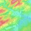Mappa topografica Baillonville, altitudine, rilievo