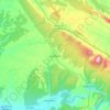 Mappa topografica Mecerreyes, altitudine, rilievo