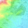 Mappa topografica Prascorsano, altitudine, rilievo