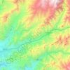 Mappa topografica Lurigancho, altitudine, rilievo