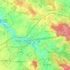 Mappa topografica 78550, altitudine, rilievo