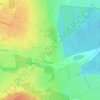 Mappa topografica Кобринское, altitudine, rilievo
