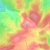 Mappa topografica Wurmberg, altitudine, rilievo