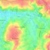 Mappa topografica Maarke-Kerkem, altitudine, rilievo