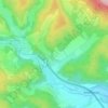 Mappa topografica Hasselbach, altitudine, rilievo