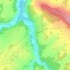 Mappa topografica Septeuil, altitudine, rilievo