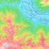Mappa topografica Pieve Vergonte, altitudine, rilievo