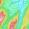 Mappa topografica Fiavé, altitudine, rilievo