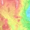 Mappa topografica Orsenigo, altitudine, rilievo