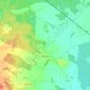 Mappa topografica Warlow, altitudine, rilievo