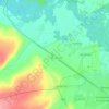 Mappa topografica Палимовский сельсовет, altitudine, rilievo