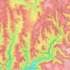 Mappa topografica 64760, altitudine, rilievo