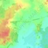 Mappa topografica Blandikow, altitudine, rilievo