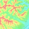 Mappa topografica San Marcello, altitudine, rilievo