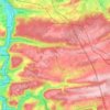 Mappa topografica 5330, altitudine, rilievo