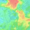Mappa topografica Особо охраняемая природная территория «озеро Вероярви», altitudine, rilievo