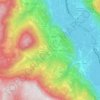 Mappa topografica Tesimo, altitudine, rilievo