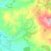 Mappa topografica Vinchiaturo, altitudine, rilievo