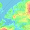Mappa topografica 23942, altitudine, rilievo