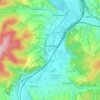 Mappa topografica Blankenheim, altitudine, rilievo