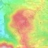 Mappa topografica Dontogan, altitudine, rilievo