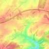 Mappa topografica Marchovelette, altitudine, rilievo