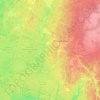 Mappa topografica Маловишерское городское поселение, altitudine, rilievo