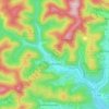 Mappa topografica Eußerthal, altitudine, rilievo