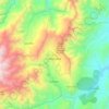 Mappa topografica Gramalote, altitudine, rilievo