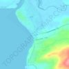 Mappa topografica Lahinch, altitudine, rilievo