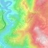 Mappa topografica Figueira, altitudine, rilievo