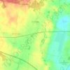 Mappa topografica Schönwalde, altitudine, rilievo