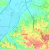 Mappa topografica Monterotondo, altitudine, rilievo