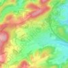 Mappa topografica Hörbach, altitudine, rilievo