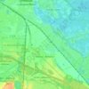 Mappa topografica Boblitz, altitudine, rilievo