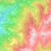 Mappa topografica Fierozzo, altitudine, rilievo