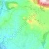 Mappa topografica Palomonte, altitudine, rilievo