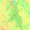 Mappa topografica Reservatório da Usina Hidrelétrica de Tucuruí, altitudine, rilievo