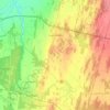 Mappa topografica Ange-Gardien, altitudine, rilievo