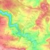 Mappa topografica 75233, altitudine, rilievo