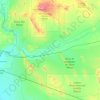 Mappa topografica Yuma County, altitudine, rilievo