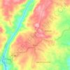 Mappa topografica Bouça, altitudine, rilievo