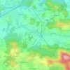Mappa topografica Schmölln-Putzkau, altitudine, rilievo