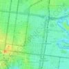 Mappa topografica Collingwood, altitudine, rilievo