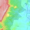 Mappa topografica Little Forest, altitudine, rilievo