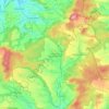 Mappa topografica Sulzdorf an der Lederhecke, altitudine, rilievo