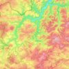 Mappa topografica 53520, altitudine, rilievo